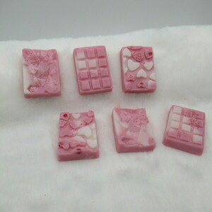 Mini choco wax melts 6 τμχ - αρωματικά κεριά, waxmelts, soy wax - 3