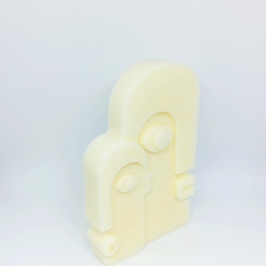 Σαπούνι Πολυτελείας (SLS FREE) με κατσικίσιο γάλα, coconut oil και μέλι πρόσωπο άγαλμα - χεριού, προσώπου, σώματος - 3