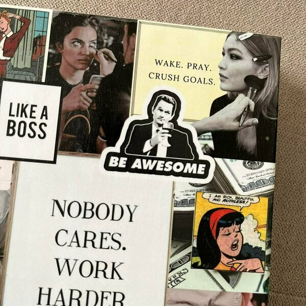 ''Nobody Cares. Work Harder.'' HER |Make up artist edition| Ημερήσιο Ημερολόγιο - ημερολόγια - 4