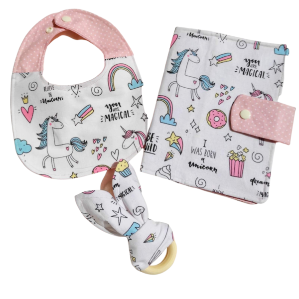Σετ δώρου για μωρό - Unicorn - κορίτσι, δώρο, βρεφικά, 0-3 μηνών - 2