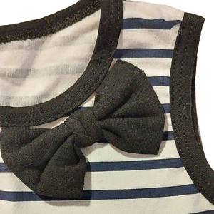 φουστάνι μακό blue ang white stripes Με διακοσμητικό. Φιογκο - κορίτσι, 0-3 μηνών - 2