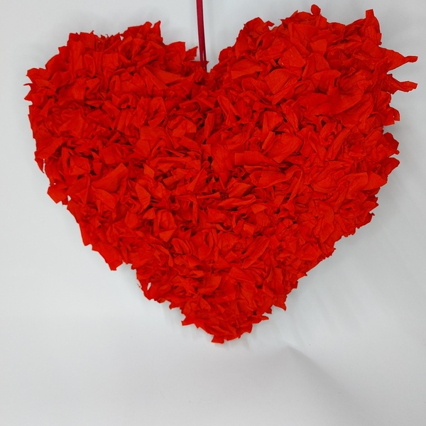 Κρεμαστή Καρδιά Αγίου Βαλεντίνου - καρδιά, χαρτί, διακοσμητικά, αγ. βαλεντίνου