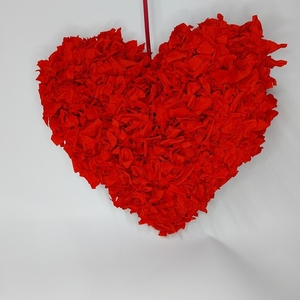 Κρεμαστή Καρδιά Αγίου Βαλεντίνου - καρδιά, χαρτί, διακοσμητικά, αγ. βαλεντίνου - 3