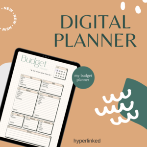 ''My Budget Planner'' Digital Budget Planner | Digital Οικονομικό πλάνο - ημερολόγια, φύλλα εργασίας - 3