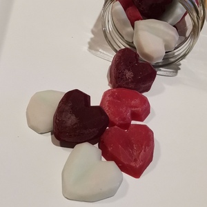 Wax Melts σόγιας σε τρία χρώματα και αρώματα-Valentines Day Special Edition - αρωματικά κεριά, κεριά & κηροπήγια, waxmelts - 2