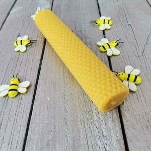 Χειροποίητη Πασχαλινή λαμπάδα από αγνό μελισσοκέρι αστόλιστη - λαμπάδες, για ενήλικες, για εφήβους - 4