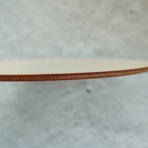 Ξύλινος δίσκος χειροτεχνίας 22cm 5τμχ - κύκλος, ξύλινα διακοσμητικά, υλικά κατασκευών - 4