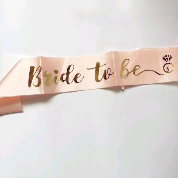 1 τμχ κορδέλα bride to be - 2