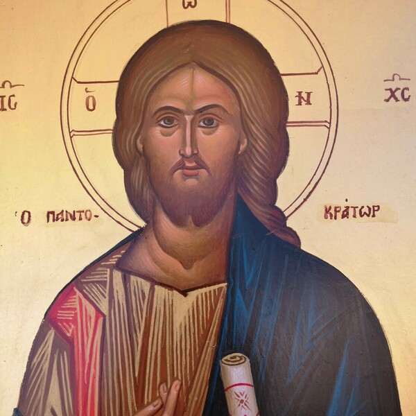 Ο Χριστός Παντοκράτωρ - πίνακες & κάδρα, πίνακες ζωγραφικής, εικόνες αγίων - 2