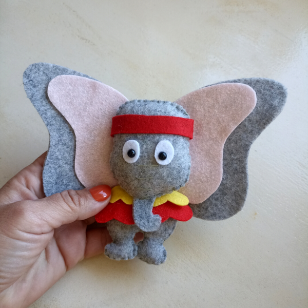 Πασχαλινή λαμπάδα για μωρό αγόρι ζωάκια ελεφαντάκι - παραμύθι Dumbo - αγόρι, λαμπάδες, για παιδιά, ήρωες κινουμένων σχεδίων - 4