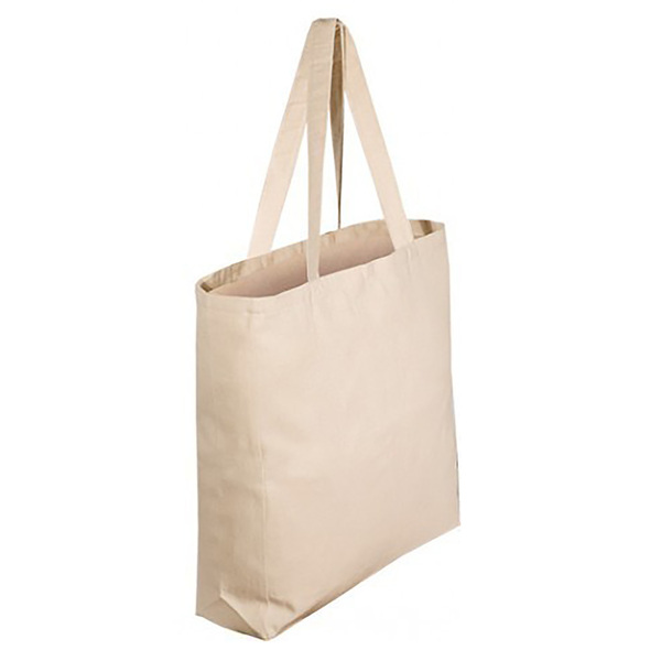 tote bag βαμβακερή 38χ42χ10 14L οικολογική-BACK TO COLLEGE- - ύφασμα, μεγάλες, all day, tote, πάνινες τσάντες - 2