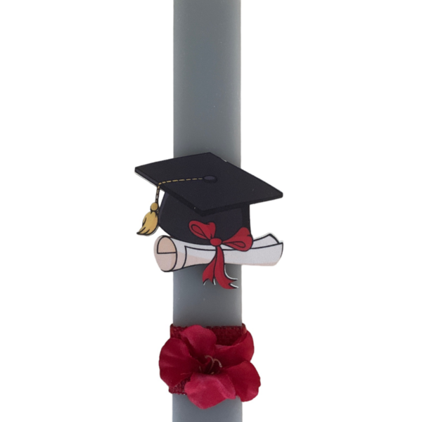 Λαμπάδα Πανεπιστήμιο - Καπέλο αποφοίτησης - λαμπάδες, καπέλο