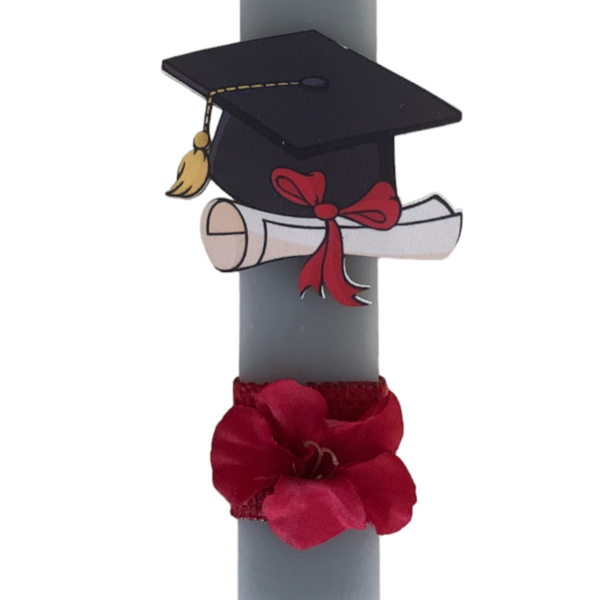 Λαμπάδα Πανεπιστήμιο - Καπέλο αποφοίτησης - λαμπάδες, καπέλο - 2