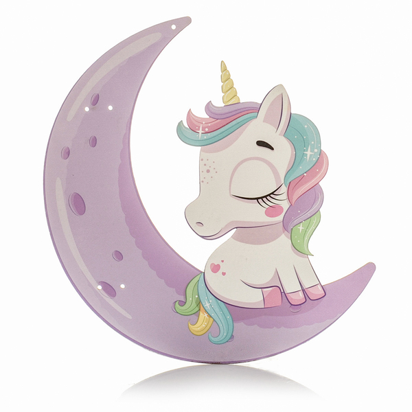 Λαμπάδα Unicorn Moon - κορίτσι, λαμπάδες, σετ, μονόκερος, για παιδιά - 3