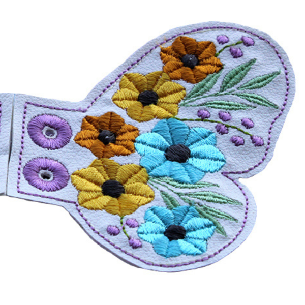 Αξεσουάρ Φτερά για Παπούτσια - Πεταλούδα - λουλούδια, κορδόνια, πεταλούδα, δερματίνη - 2