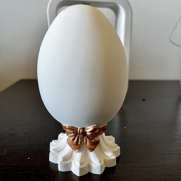 Χειροποιητο αυγό από πορσελάνη με βάση 6Χ12 - διακοσμητικά, για παιδιά, για ενήλικες - 2