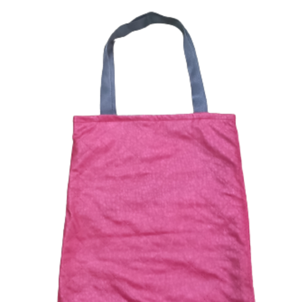 Τσάντα υφασμάτινη Ώμου tote bag, Shoping bag Κοκκινη - ύφασμα, ώμου, μεγάλες, tote, πάνινες τσάντες - 2