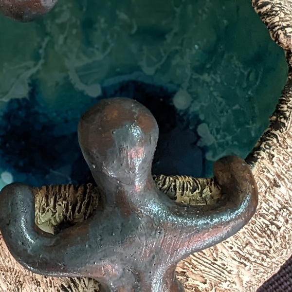 Ματιά στον Ωκεανό (Poseidon's Eye) - Κεραμικό διακοσμητικό - πηλός, κεραμικό, θάλασσα, διακοσμητικά - 4