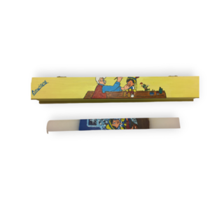 Ξύλινο Αγορι σετ/ λαμπάδα με λαμπαδόκουτο/ πλακέ/ 37,5 εκ./ ζωγραφισμένη/ 37,5 εκ./ κουτί/ ξύλινο/ 47 εκ. - λαμπάδες, σετ, για παιδιά, ήρωες κινουμένων σχεδίων, για μωρά - 5