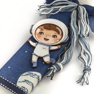 Λαμπάδα Παιδί αστροναύτης - αγόρι, λαμπάδες, σετ, για παιδιά, πύραυλοι - 4