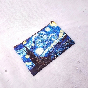 Τσαντάκι Starry Night -Vincent Van Gogh - ύφασμα, καλλυντικών - 5
