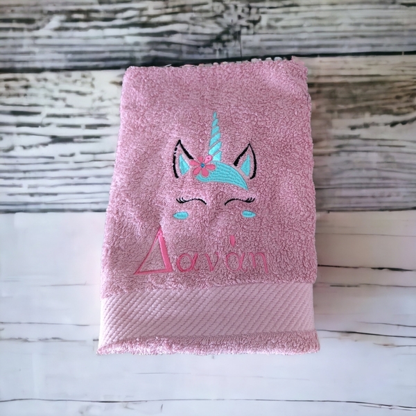 Πετσέτα προσώπου unicorn - πετσέτες - 3