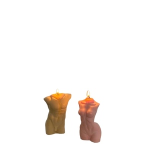 Σετ αρωματικά κεριά γυναικείο και αντρικό σώμα - αρωματικά κεριά, ζευγάρια, ζευγάρι, δωρο για επέτειο