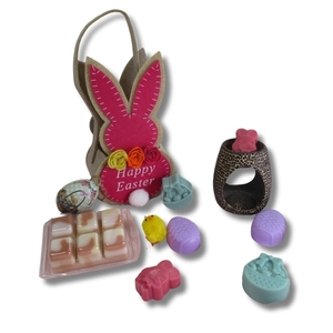 Πακέτο δώρου Easter Edition: "Easter Bunny Bag" - σετ, διακοσμητικά, πασχαλινά δώρα, διακοσμητικό πασχαλινό, soy wax - 2