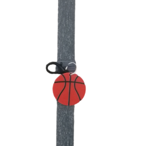 Αρωματική λαμπάδα γκρι σκούρο πλακέ ξυστη 32 εκ με μπρελόκ μπάλα μπάσκετ - λαμπάδες, για παιδιά, για ενήλικες, για εφήβους, σπορ και ομάδες