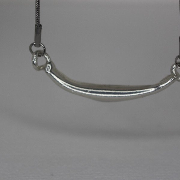 Handmade Silver necklace 925, "Ikaria" necklace - ασήμι, κοντά, layering, φθηνά - 2