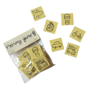 Παιχνίδι μνήμης οχήματα κίτρινο 11εκΧ9εκ - δώρο, για παιδιά, ειδη δώρων