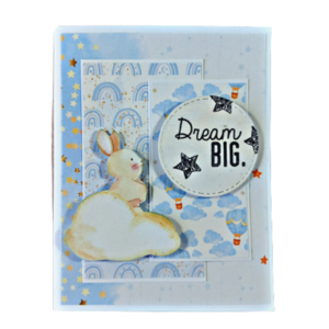 Ευχετήρια χειροποίητη κάρτα για νεογέννητο αγοράκι #25 - χειροποίητα, δώρο γέννησης, ευχετήριες κάρτες