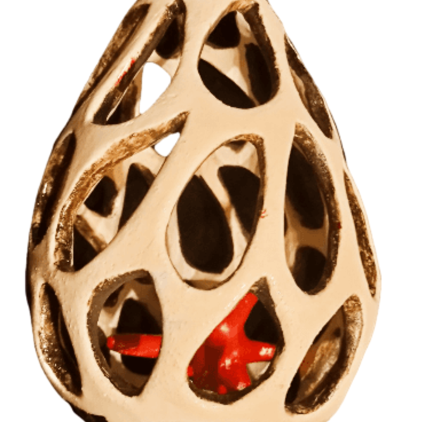 Eggλωβισμός (Caging) - Κεραμικό αυγό - πηλός, κεραμικό, αυγό, διακοσμητικά