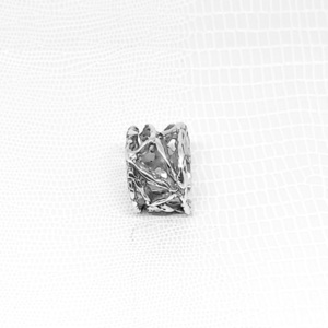"Rous Ring" - ασήμι 925, μεγάλα, αυξομειούμενα - 2
