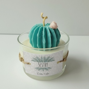 Τhe "Tirquaz Cactus" candle - αρωματικά κεριά
