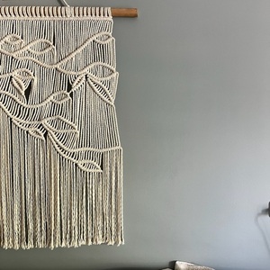 Μακραμέ Τοίχου | Macrame Wall Hanging EYRYDIKI - μακραμέ, διακοσμητικά, 100% βαμβακερό - 5