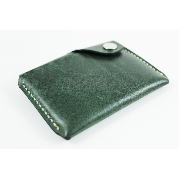 Δερμάτινο χειροποίητο πορτοφόλι για κάρτες νομίσματα και χαρτονομίσματα - δέρμα, πορτοφόλια - 4