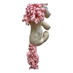 Μονόκερος βαμβακερός,55 εκατ.κεντημένος στο χέρι ,παιχνίδι αγκαλιάς και διακόσμηση - κορίτσι, αγόρι, μονόκερος, μαξιλάρια - 5