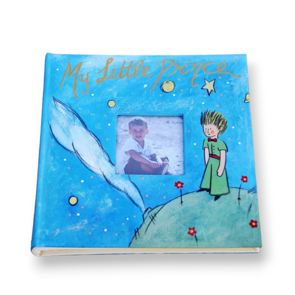 Άλμπουμ Βιβλιοδετημένο, My Little Prince - μικρός πρίγκιπας, χειροποίητα, δωμάτιο παιδιών