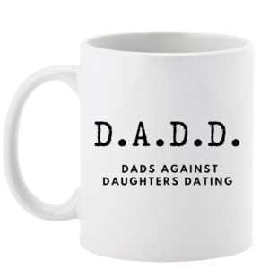 Κεραμική κούπα "D.A.D.D." - μπαμπάς, πορσελάνη, κούπες & φλυτζάνια, γιορτή του πατέρα