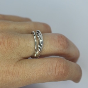 Handmade Silver Ring 925, "Ios" ring - ασήμι, αυξομειούμενα, φθηνά - 5