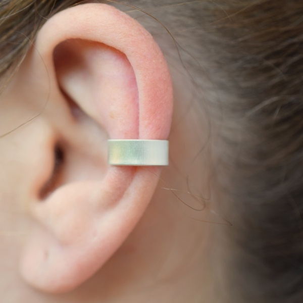 Ear cuff minimal ασήμι 925 - ασήμι 925, μικρά, ear cuffs, boho - 3
