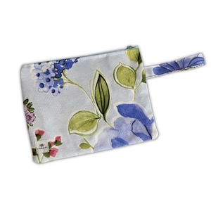 Springtime pouch bag - ύφασμα, φλοράλ, all day, χειρός, μικρές