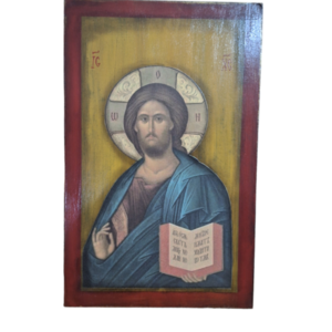 Χειροποίητη εικόνα Χριστου - πίνακες & κάδρα, ντεκουπάζ, εικόνες αγίων - 3