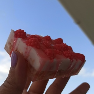 Μπάρα σαπουνιού cheesecake 120γρ - χεριού, αρωματικό σαπούνι, σώματος - 3