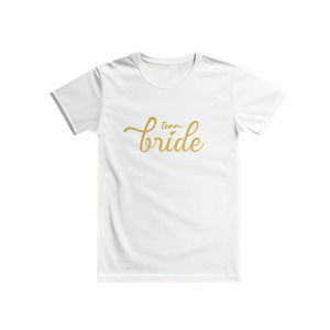 Γυναικείο T-Shirt λευκό για πάρτι νύφης - Team Bride - t-shirt, είδη για πάρτυ - 3