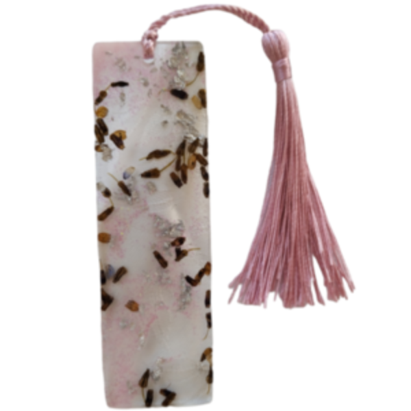 "Flower Blossom Bookmarks" Σελιδοδείκτες από υγρό γυαλί - γυαλί, σελιδοδείκτες