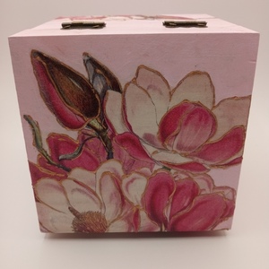 Λουλουδένιο κουτί - κορίτσι, κουτιά αποθήκευσης - 2