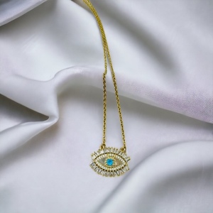 “Eyes on me” necklace - ατσάλι