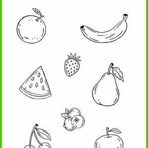 Φρούτα και Λαχανικά! Εκτυπώσιμο τετράδιο εργασιών για παιδιά νηπιαγωγείου - φύλλα εργασίας - 4